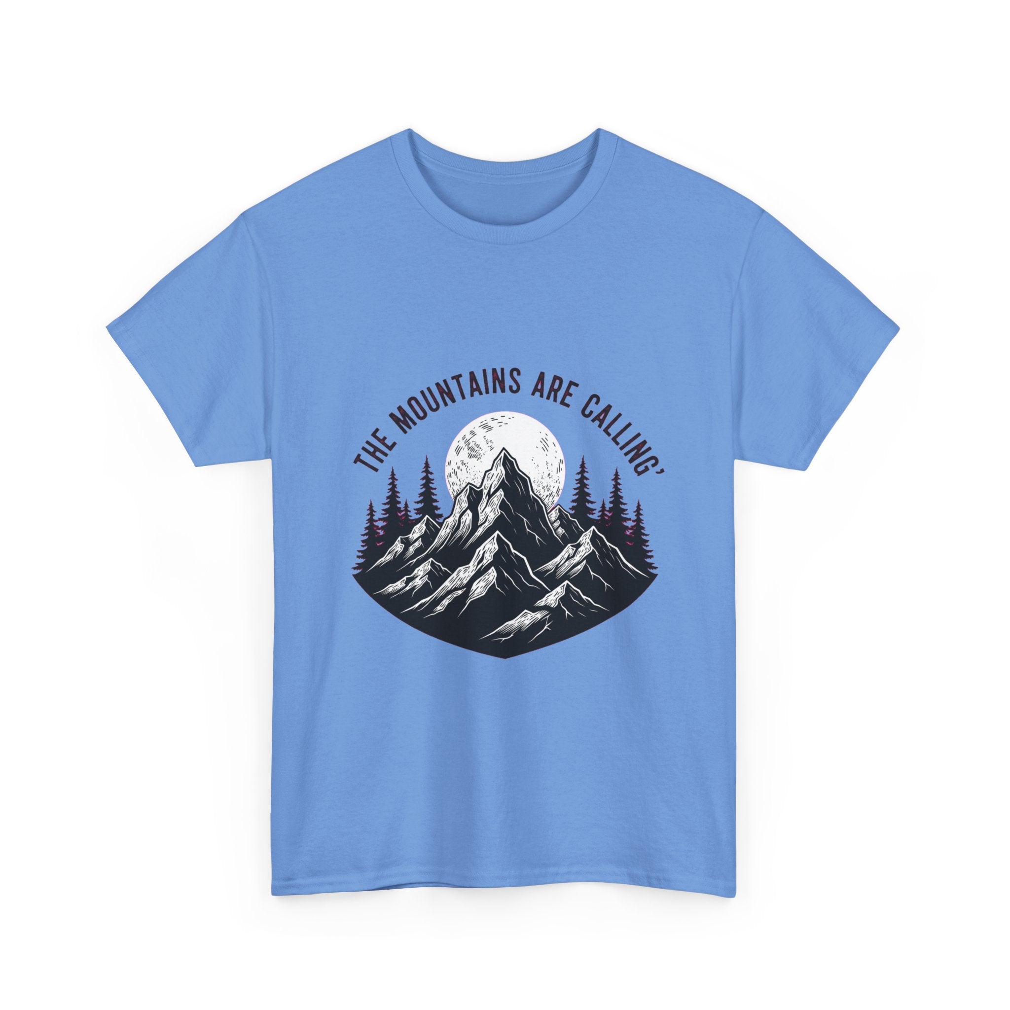 Gothic Mountain T-Shirt | Dark Nature Apparel | Woodcut Peak Tee
