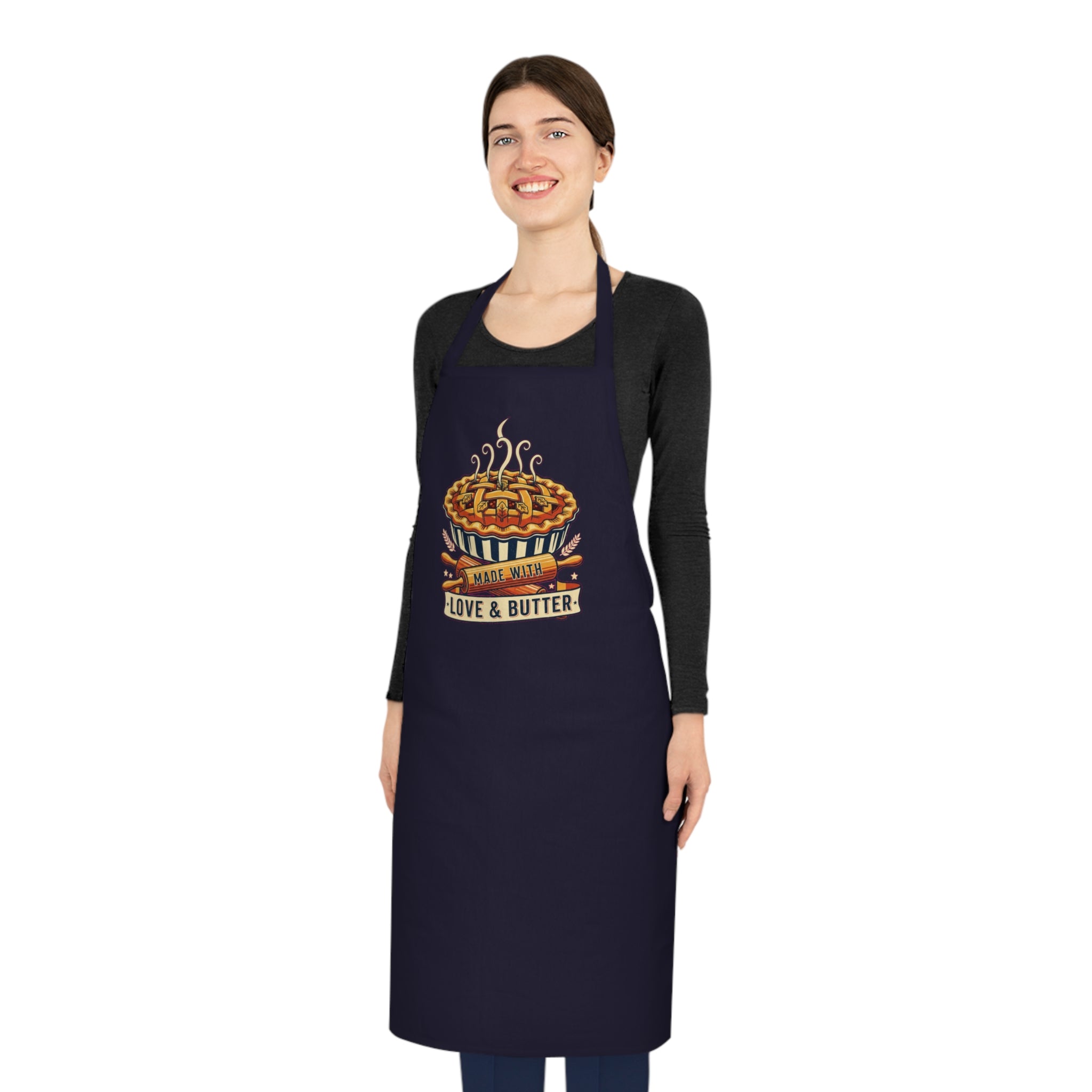 Pie Baker Apron | Vintage Baking Gift for Her | Home Baker Kitchen Apron