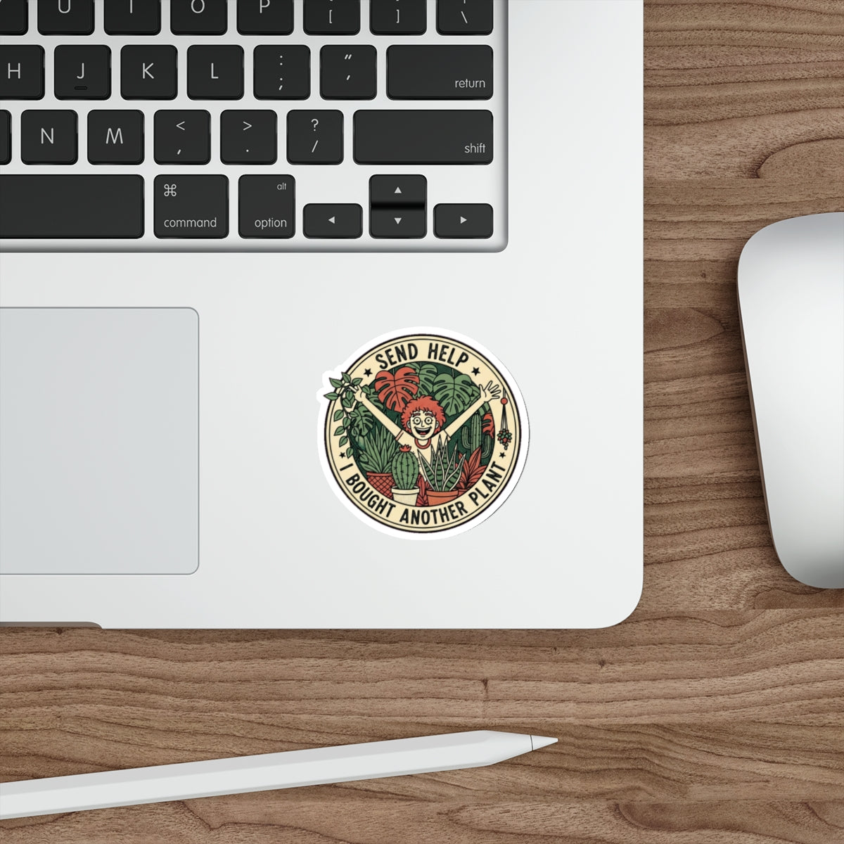 Plant Parent Sticker | Funny Houseplant Lover Die-Cut Sticker Gift