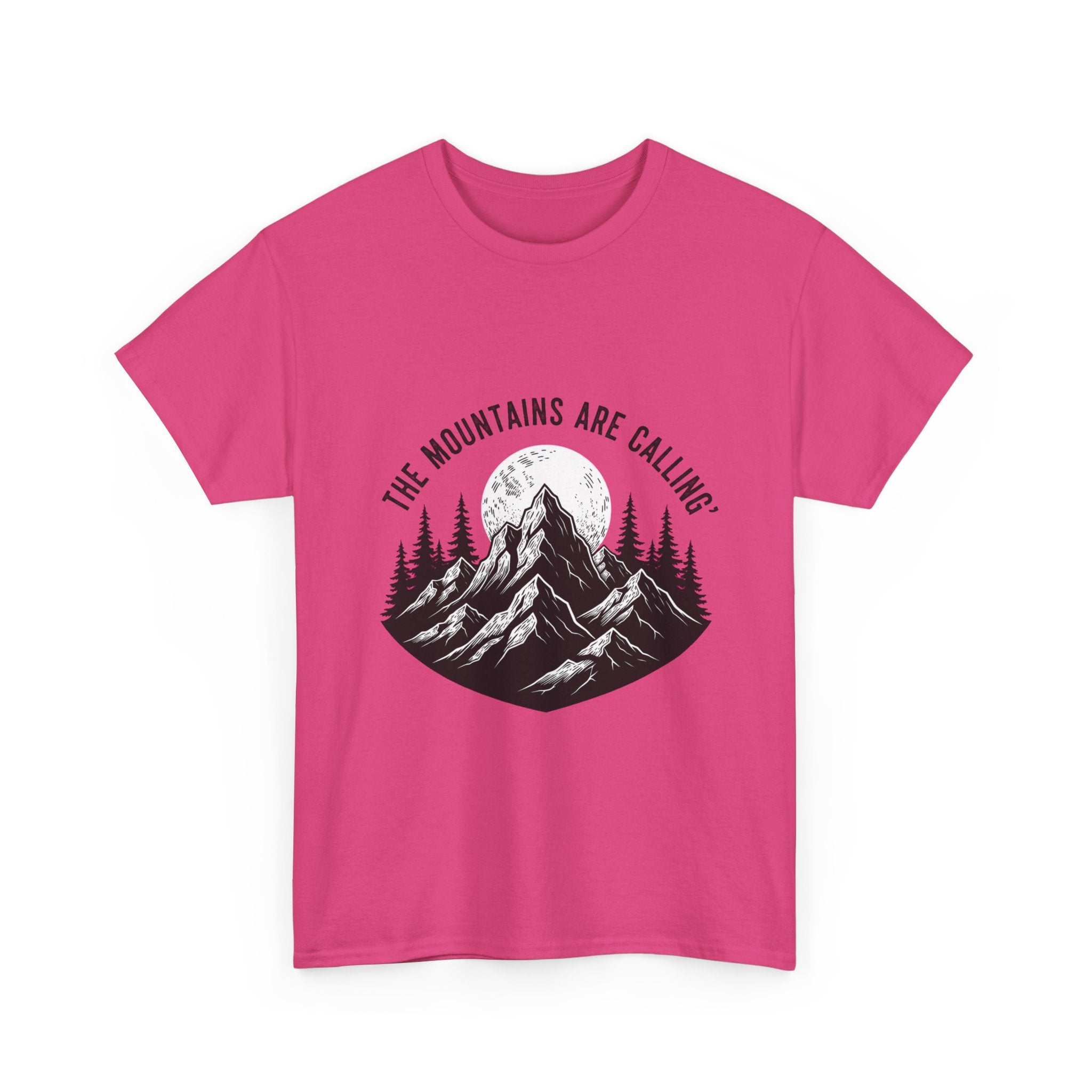 Gothic Mountain T-Shirt | Dark Nature Apparel | Woodcut Peak Tee
