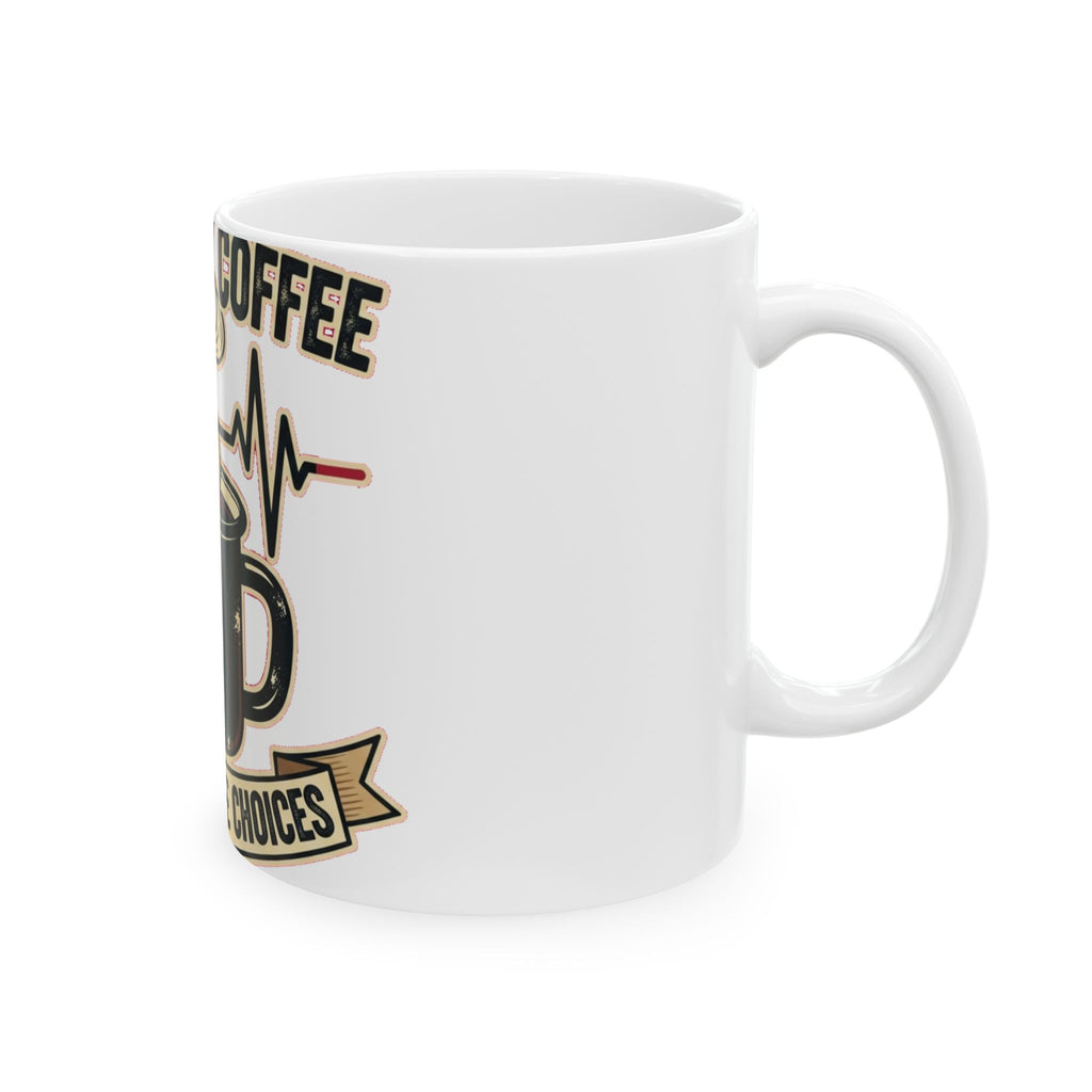 ICU Nurse Dark Humor Coffee Mug | ER Nurse Gift | Funny Scrub Life Cup