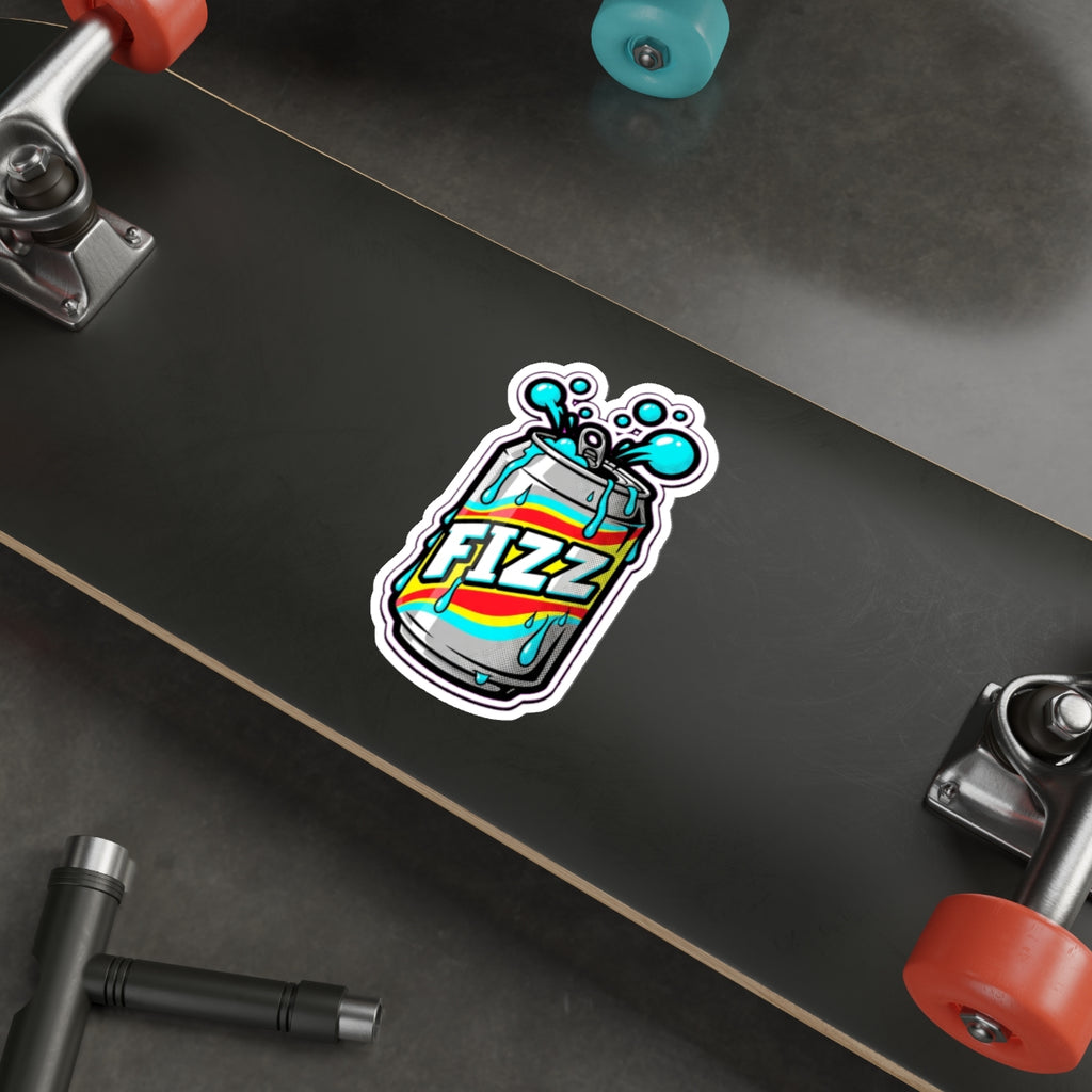 Retro Soda Can Die-Cut Sticker | Fizzy Drink Lover Vintage Cola Sticker