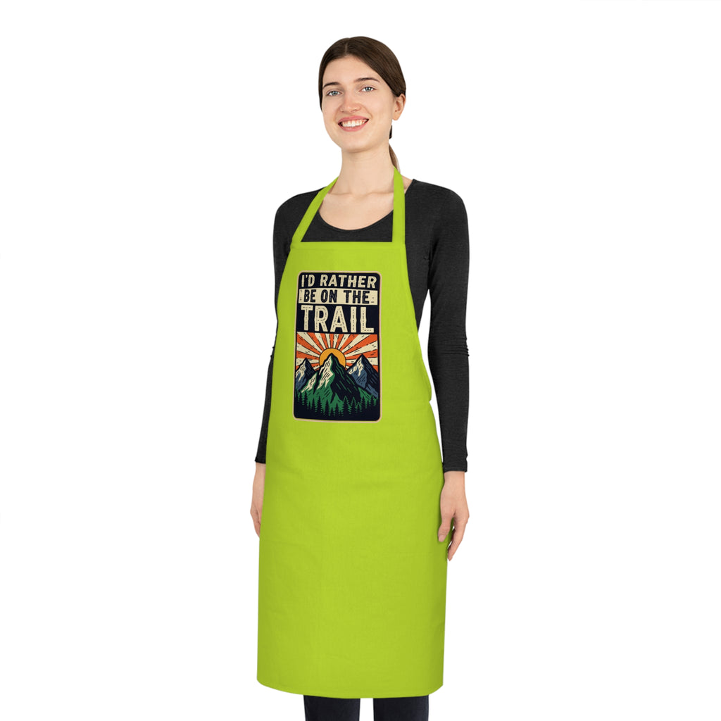 Hiking Apron | Outdoor Adventure Cooking Apron | Campfire Chef Gift