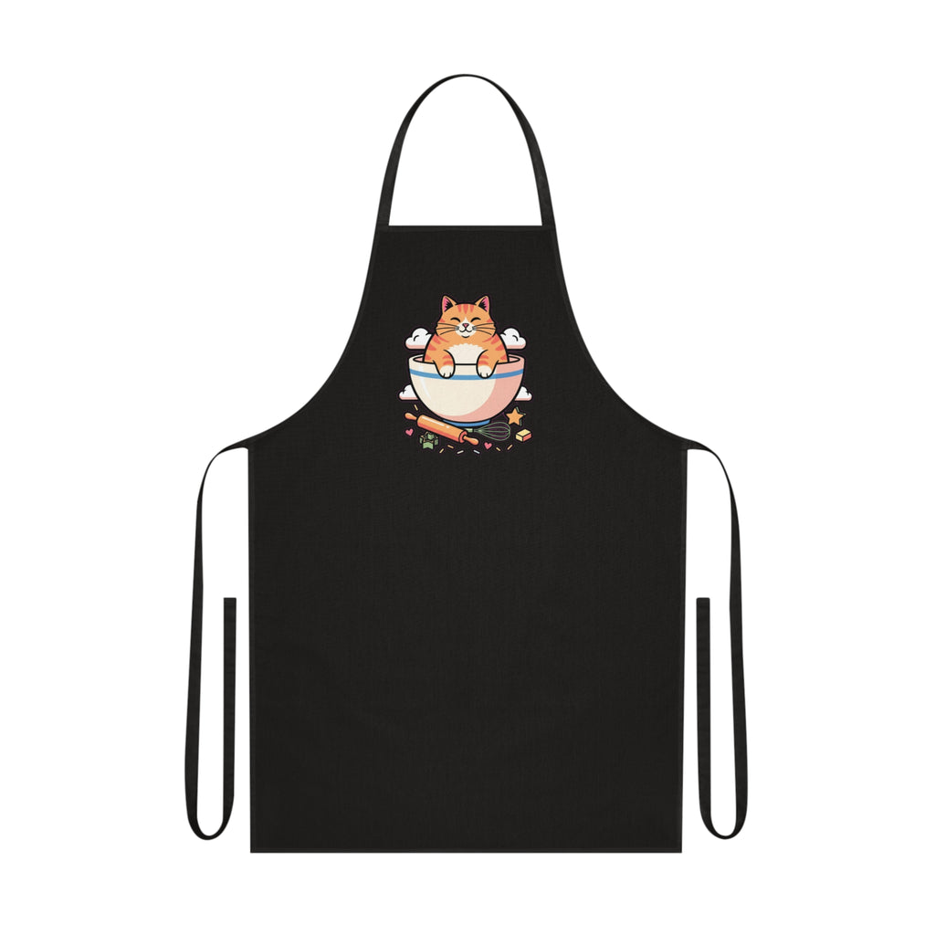Cat Mom Baker Apron | Funny Kitten Cooking Gift for Cat Lovers