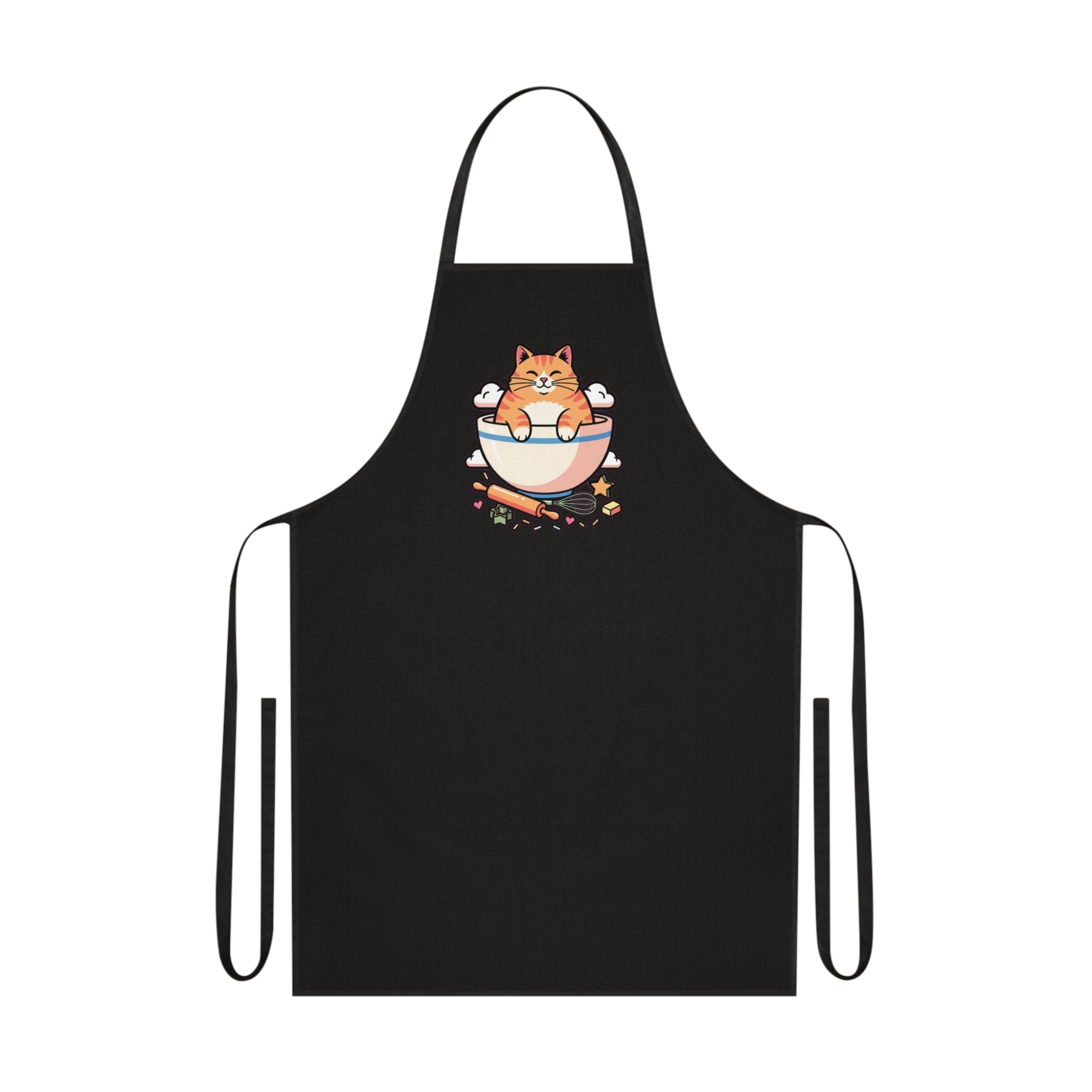 Cat Mom Baker Apron | Funny Kitten Cooking Gift for Cat Lovers