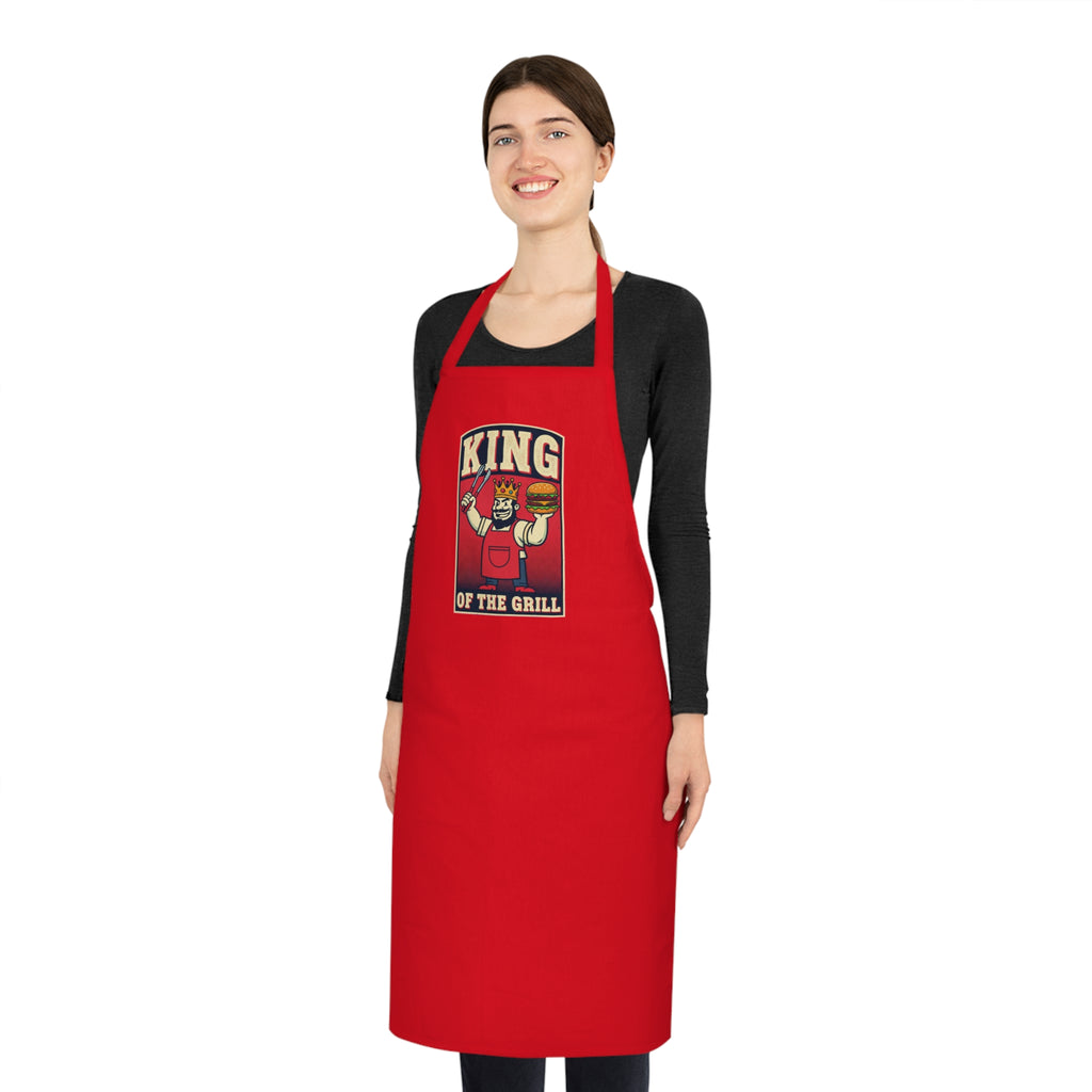 Funny BBQ Dad Apron | Grill Master Father's Day Gift | Vintage Americana