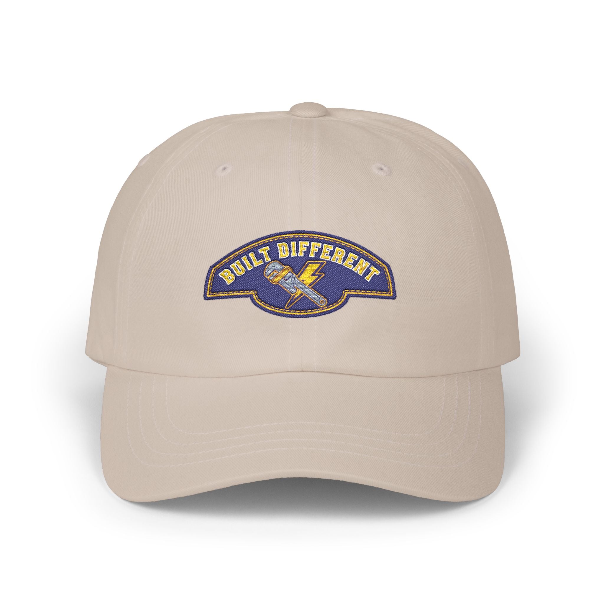 Trades Dad Cap - Blue Collar Embroidered Hat for Plumbers, Electricians & HVAC