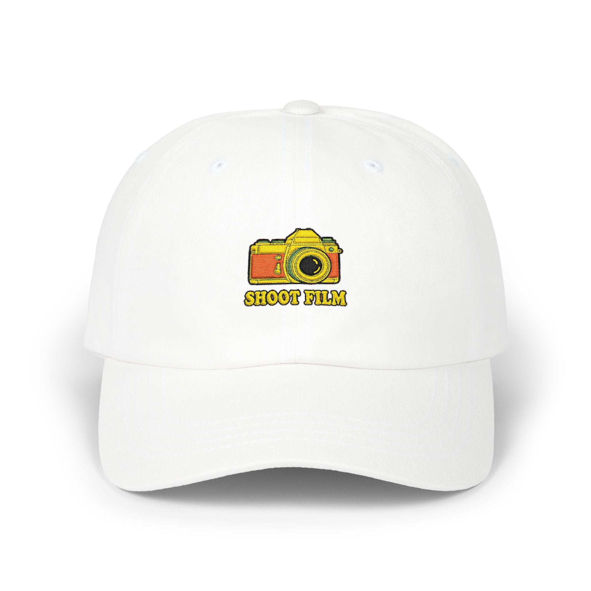 Retro 35mm SLR Camera Dad Cap | Film Photography Embroidered Hat