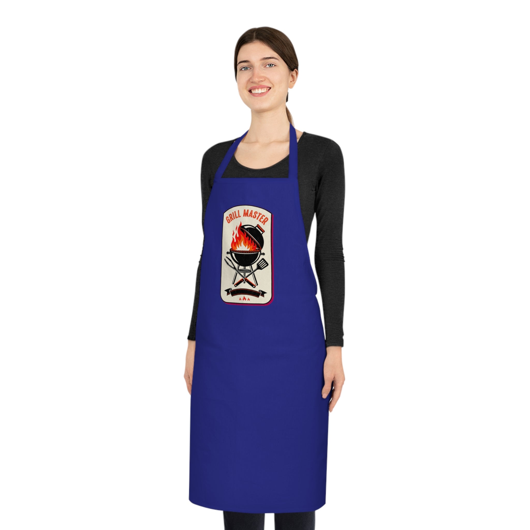 Grill Master Apron Men | Vintage BBQ Apron | Funny Grilling Gift