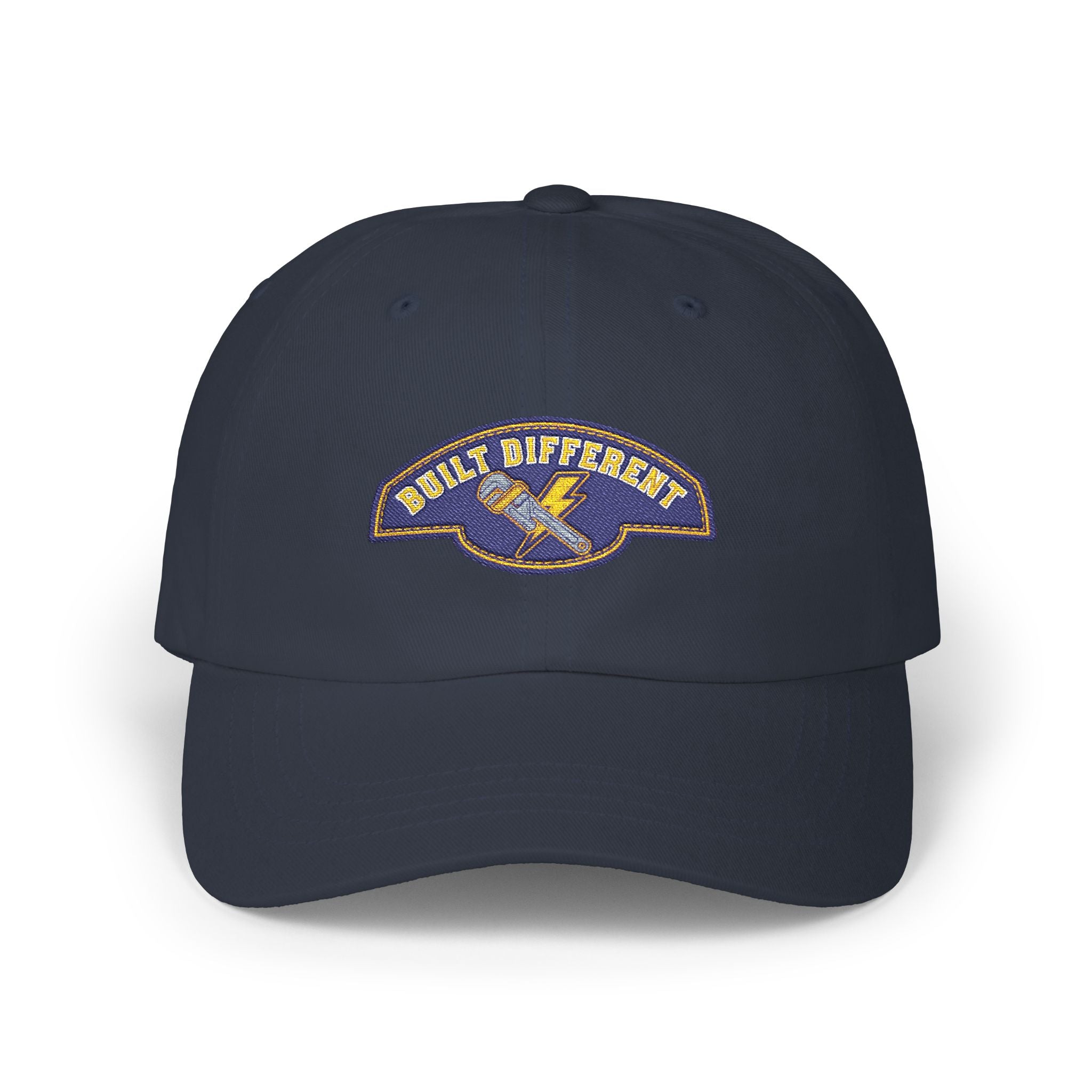 Trades Dad Cap - Blue Collar Embroidered Hat for Plumbers, Electricians & HVAC