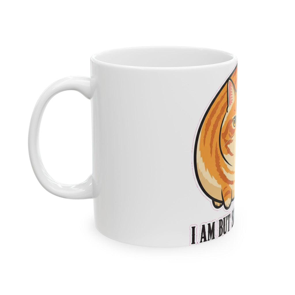 Chonky Cat Coffee Mug | Funny Sarcastic Cat Lover Gift | Dark Humor
