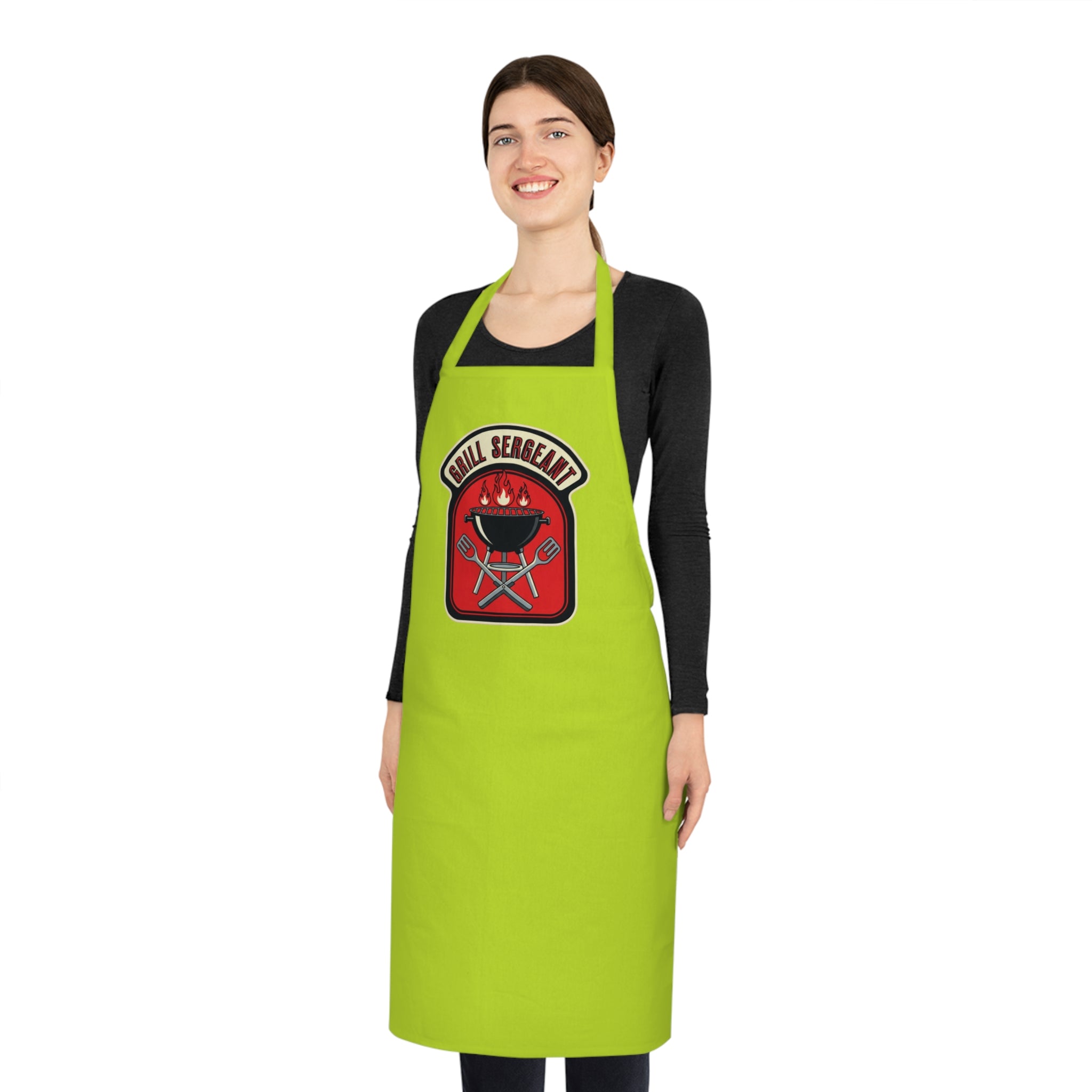 Funny Dad BBQ Apron - Vintage Biker Grill Master Father's Day Gift