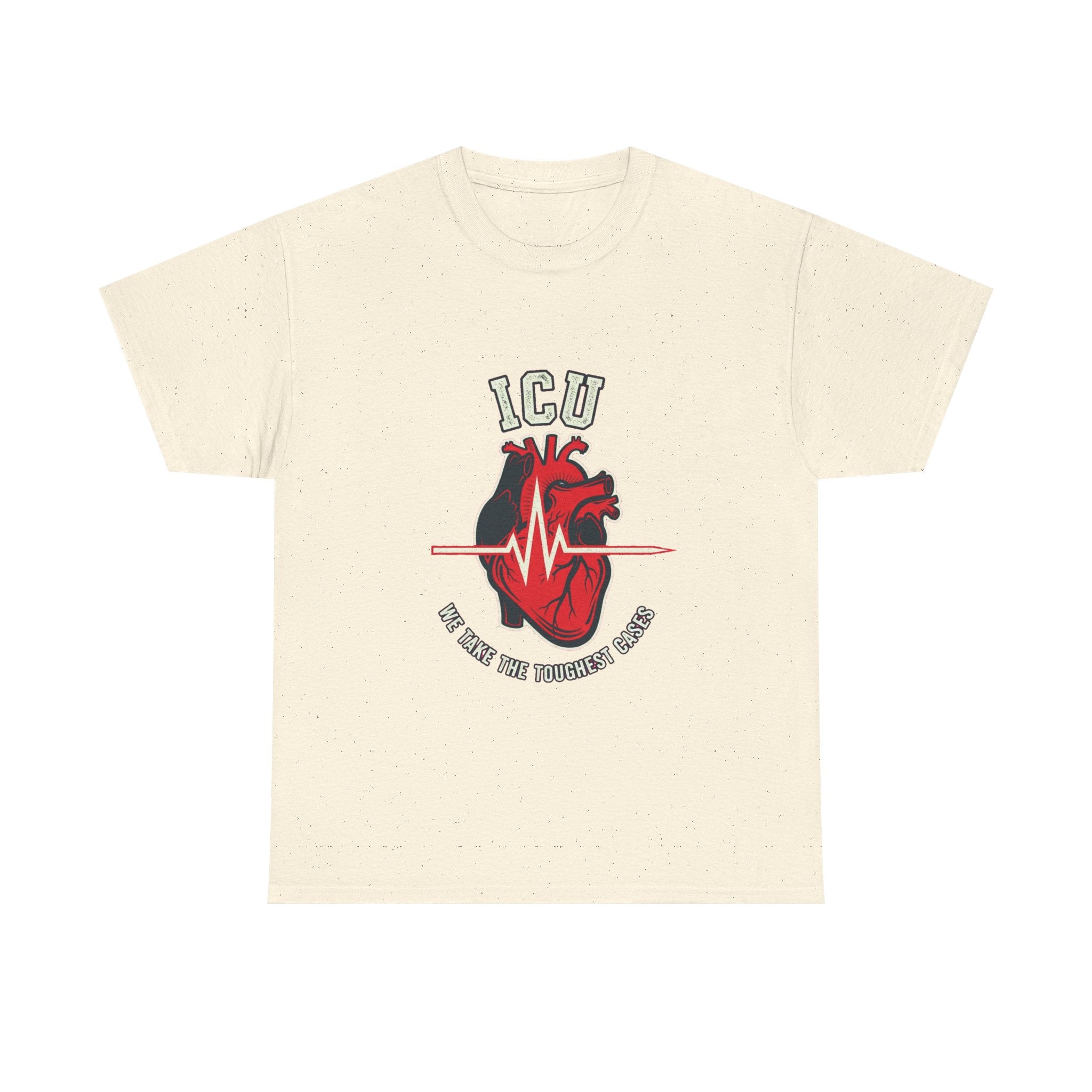 ICU Nurse Dark Humor T-Shirt | Critical Care RN Gallows Humor Tee