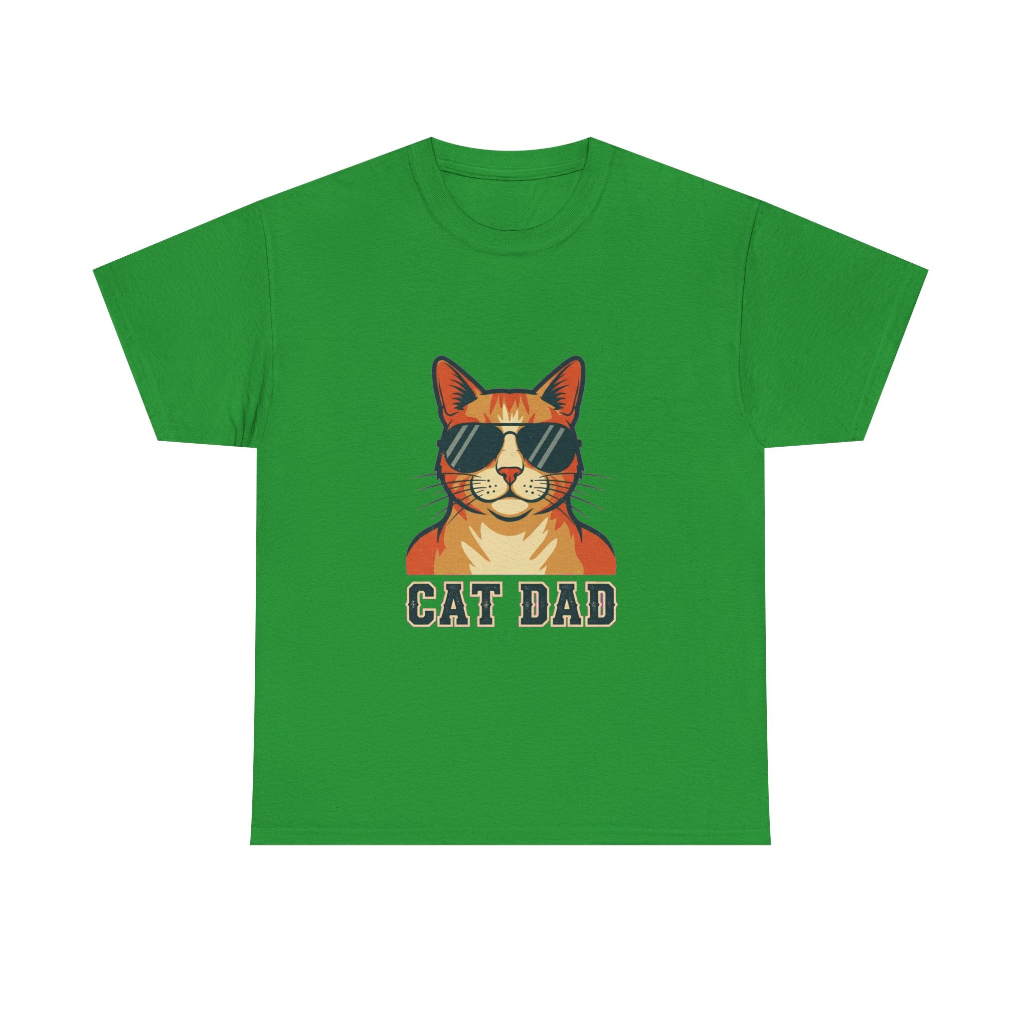 Cat Dad Pride Vintage Aviator T-Shirt | Funny Gift for Cat Dads