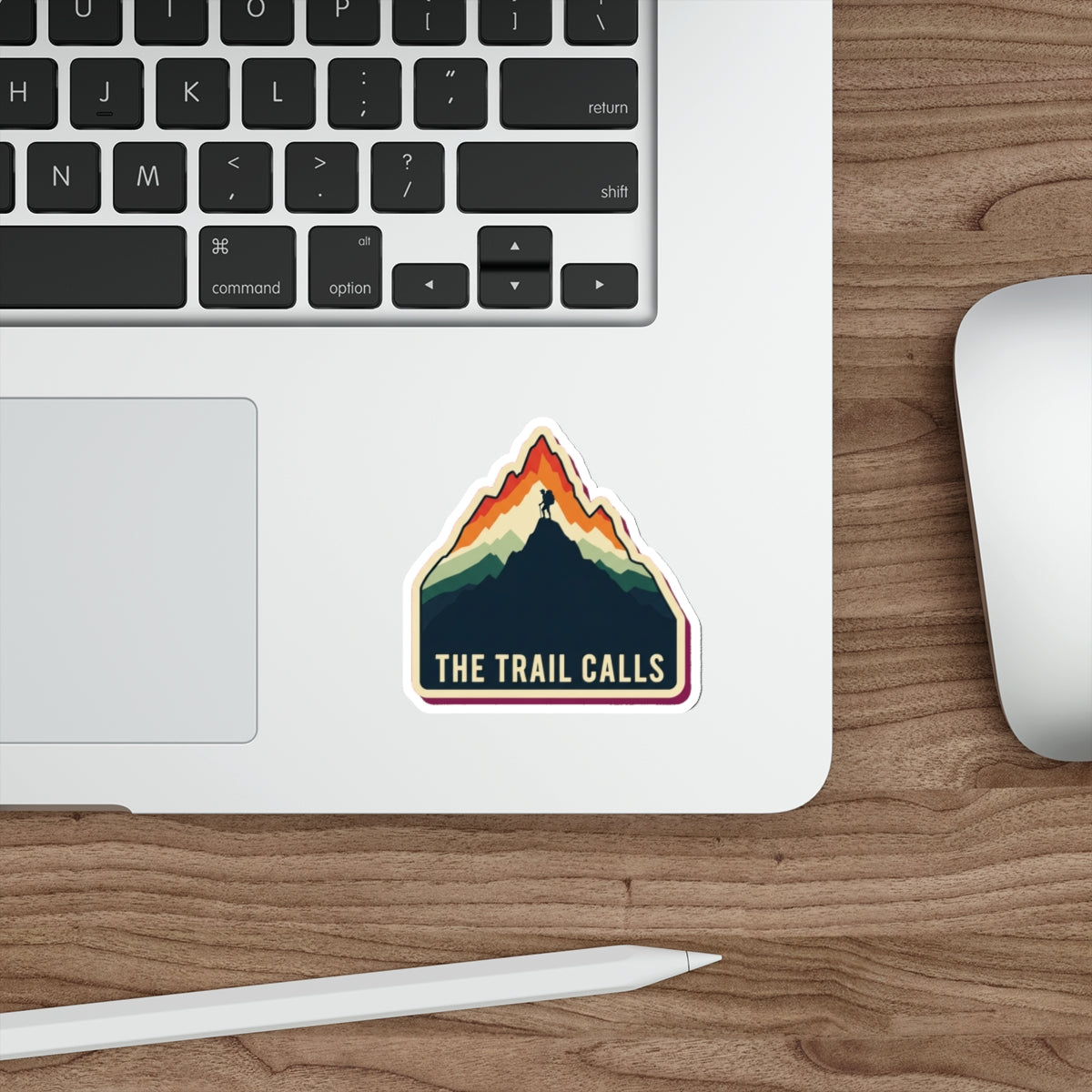 Vintage National Park Hiking Sticker | Trail Life Die-Cut Water Bottle Decal