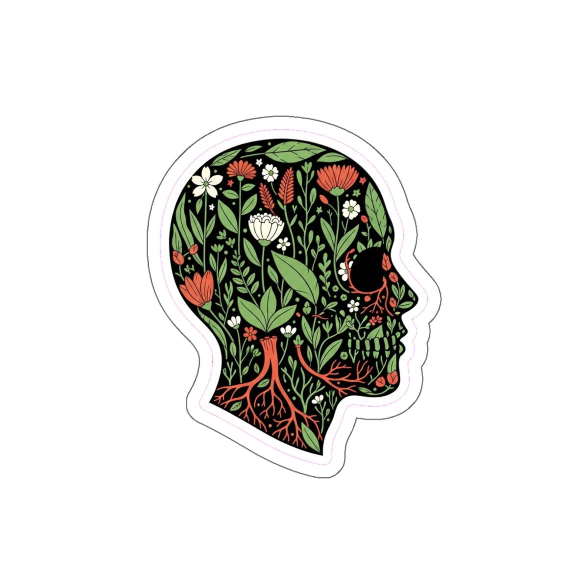 Mental Health Awareness Die-Cut Sticker | Growth Mindset Therapy Gift