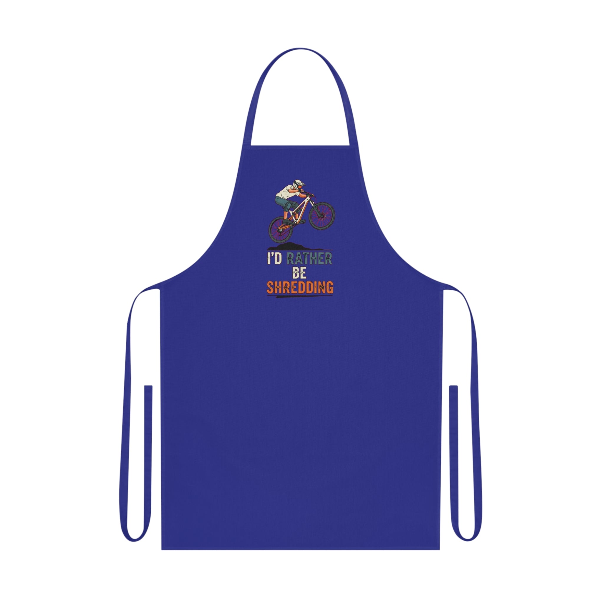 Mountain Bike Apron | MTB Gift for Cyclists | Funny Biker Grilling Apron