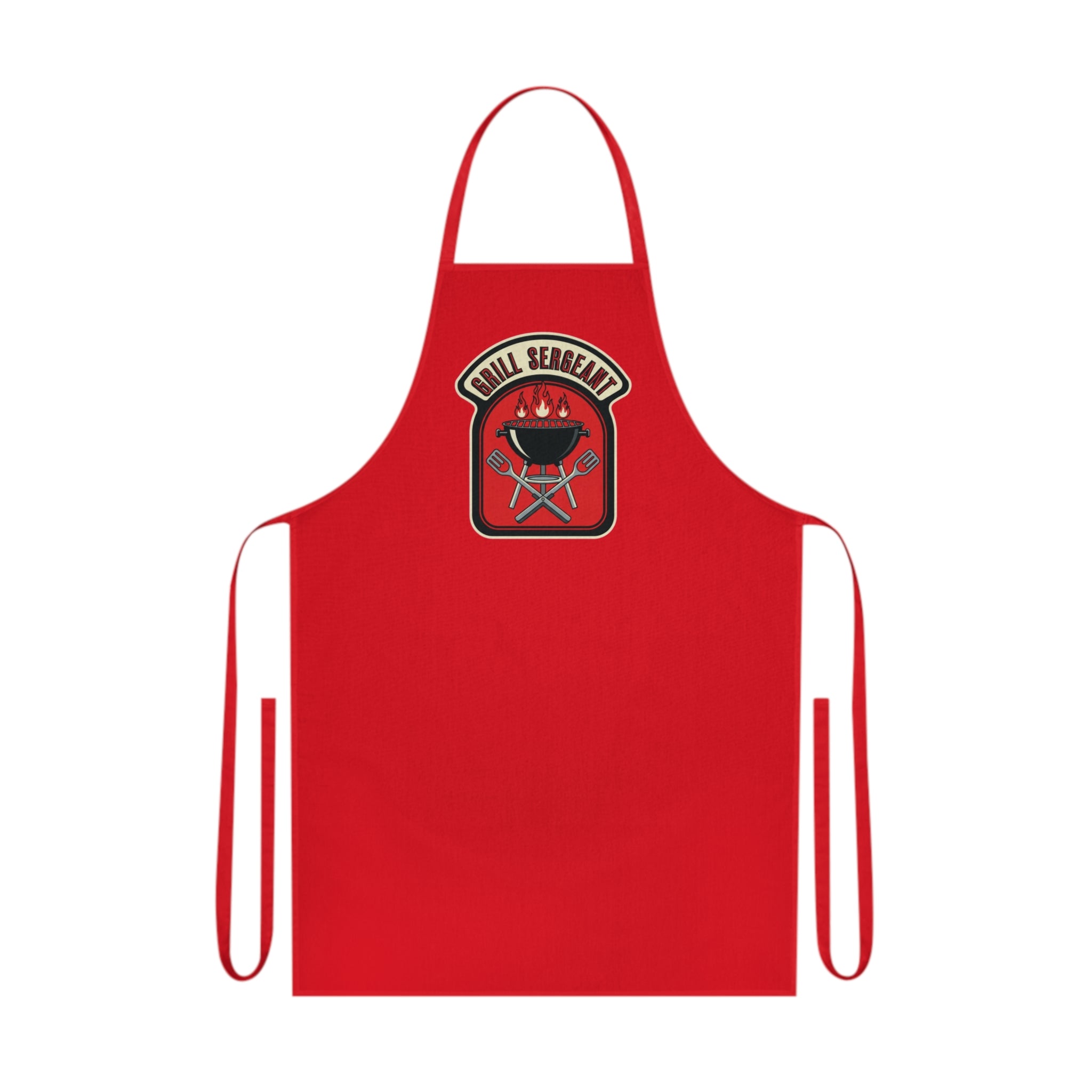 Funny Dad BBQ Apron - Vintage Biker Grill Master Father's Day Gift