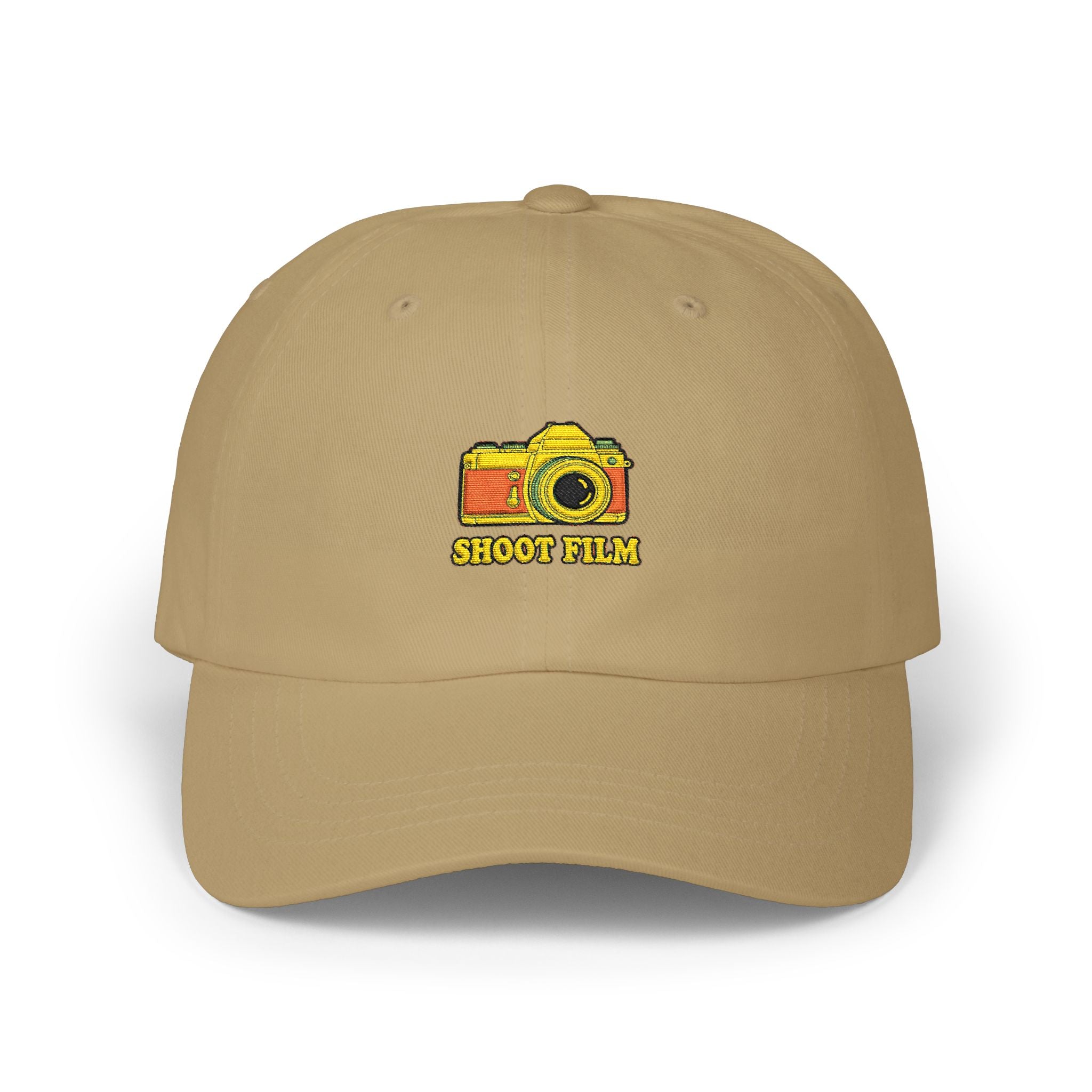 Retro 35mm SLR Camera Dad Cap | Film Photography Embroidered Hat