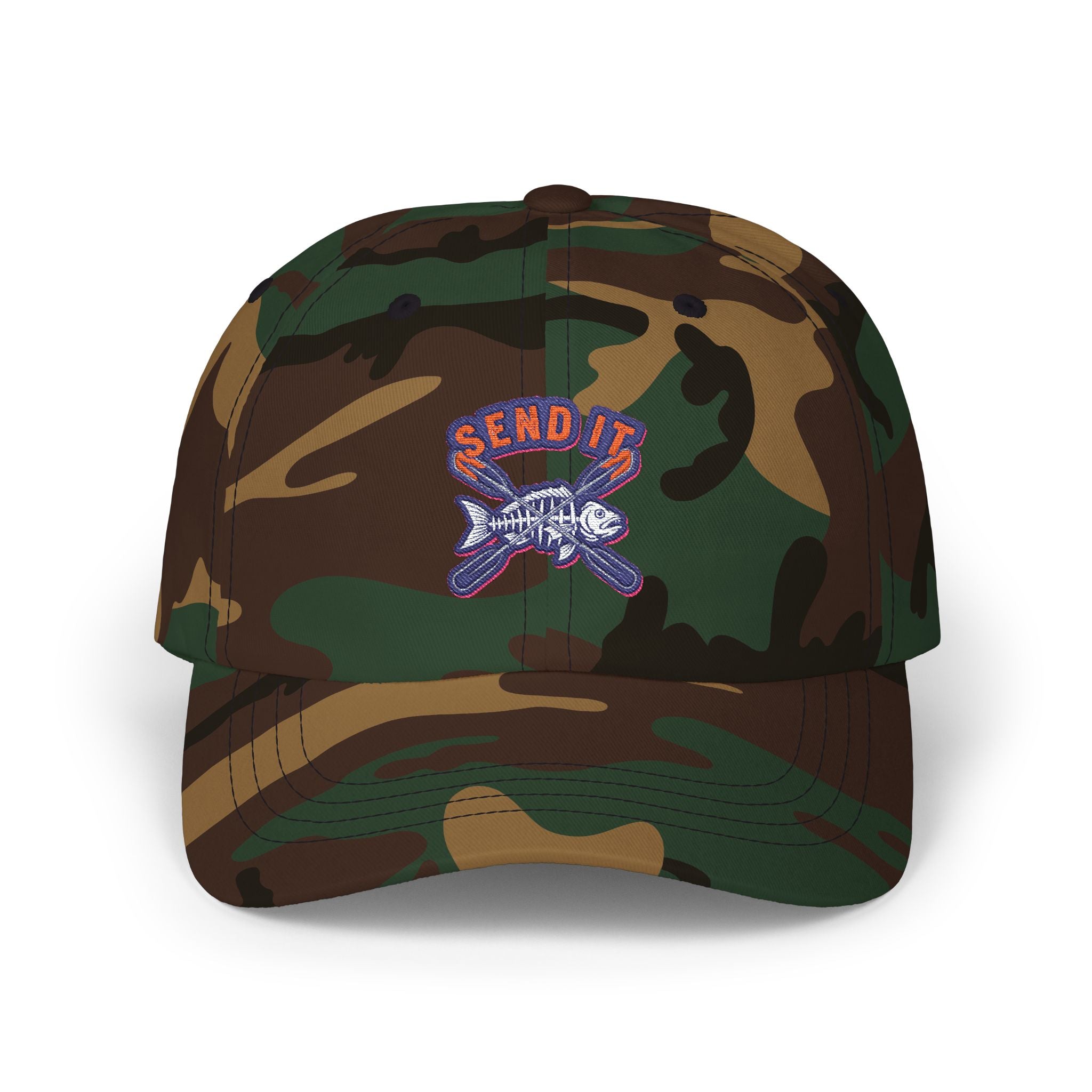 Funny Kayaking Dad Cap | Vintage Embroidered Kayaker Hat | Water Sports Humor