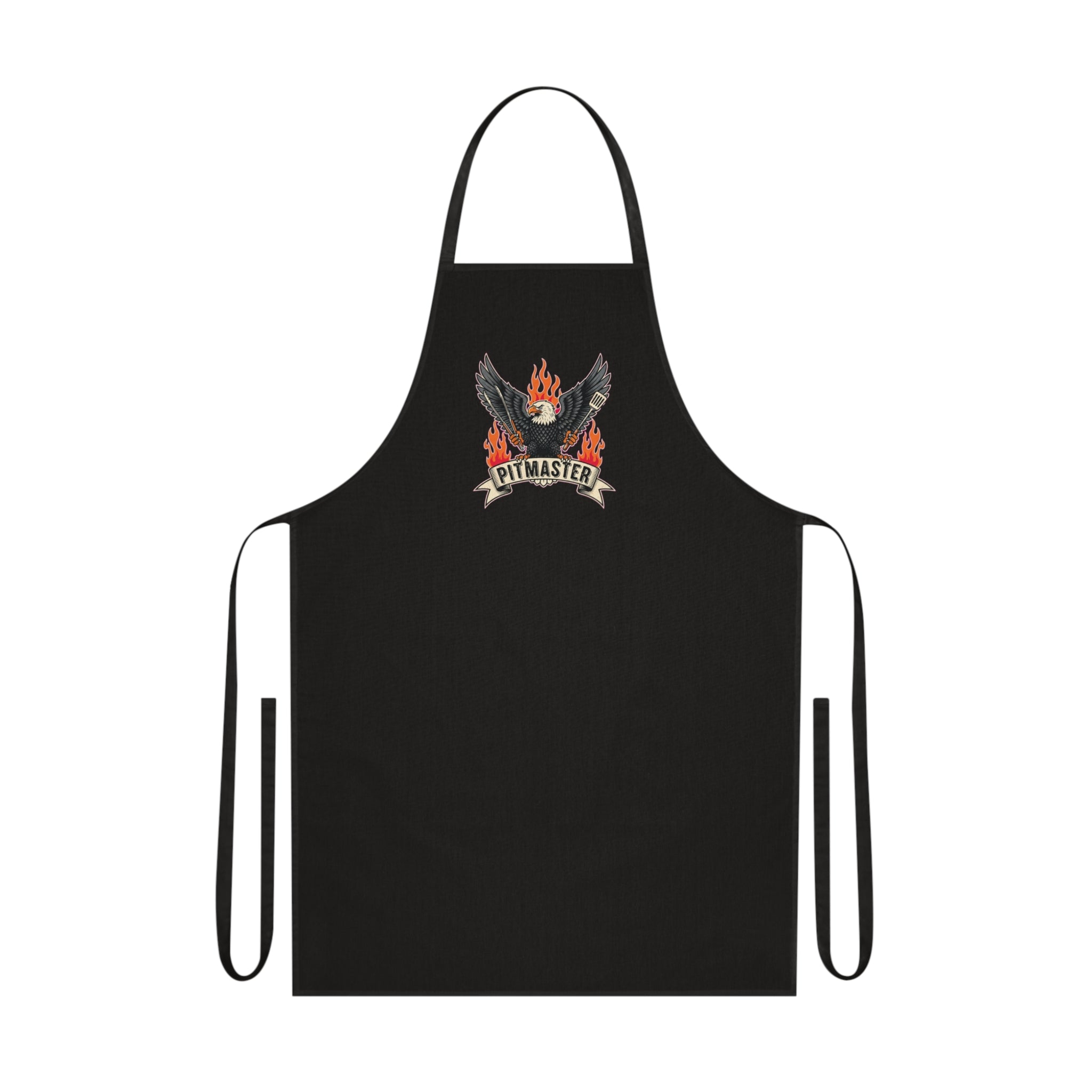BBQ Pitmaster Dad Apron - Eagle Grill Master Funny Grilling Gift