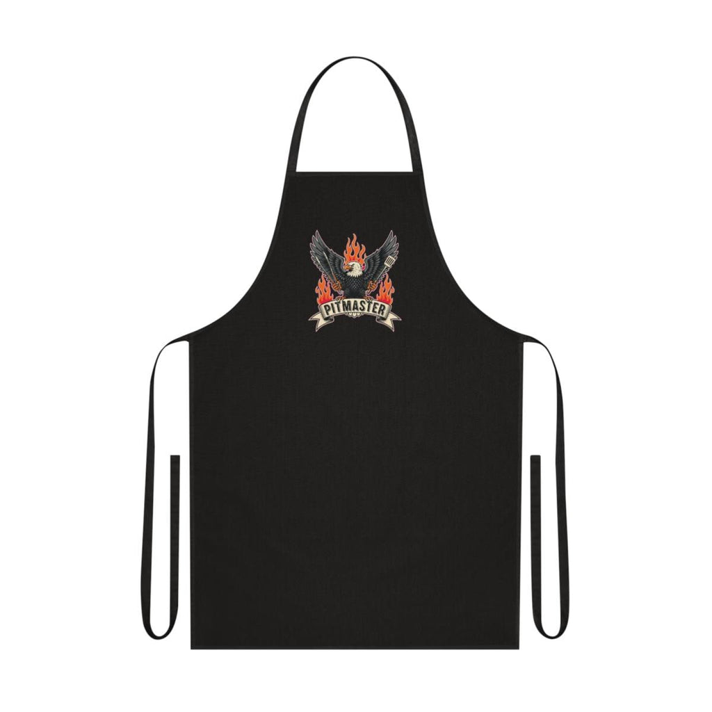 BBQ Pitmaster Dad Apron - Eagle Grill Master Funny Grilling Gift