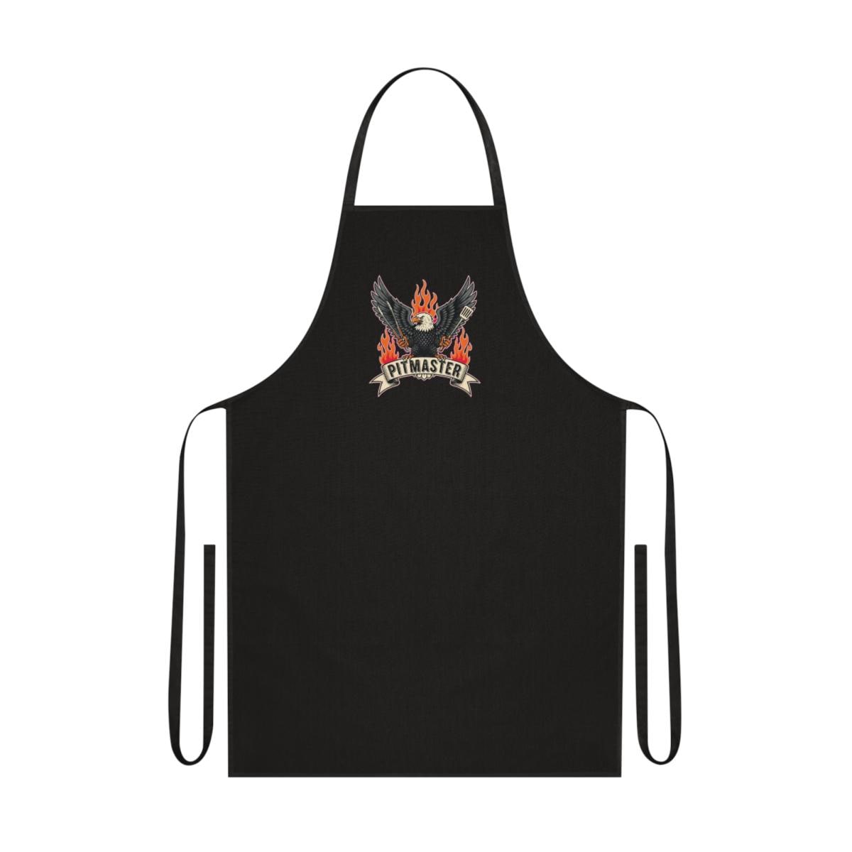 BBQ Pitmaster Dad Apron - Eagle Grill Master Funny Grilling Gift