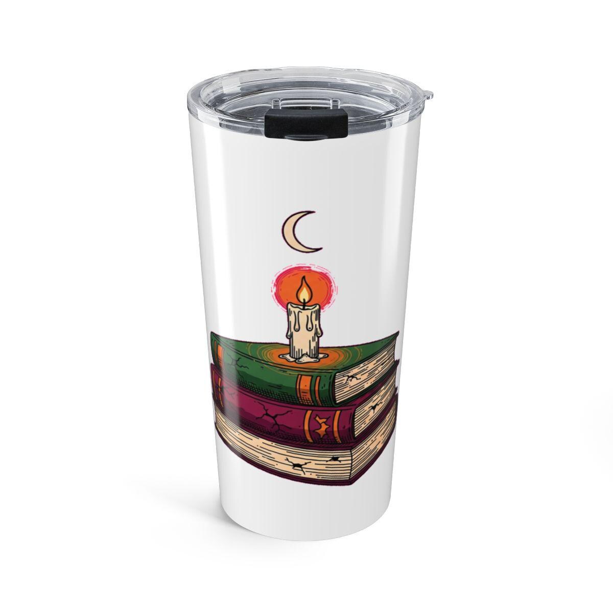 Dark Academia Book Lover Tumbler | Gothic Bookish Merch | BookTok Reading Gift