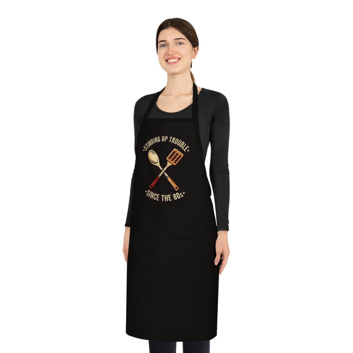 Funny Cooking Mom Apron - Sarcastic Kitchen Gift for Mothers