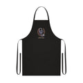 NP Nurse Practitioner Pride Cotton Apron - Bold Stethoscope Monogram Gift