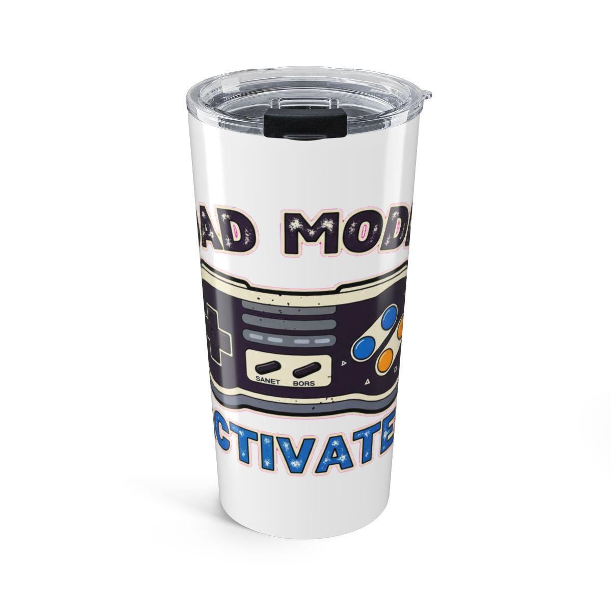 Funny Gamer Dad Tumbler - SNES Game Controller Father's Day Gift