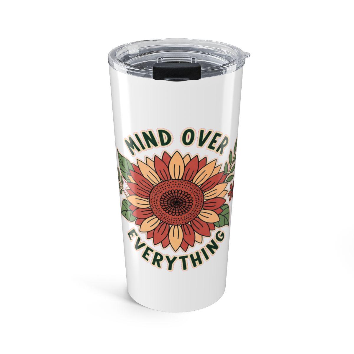 Mental Health Warrior Daily Affirmations Tumbler | Self Care Water Bottle Gift