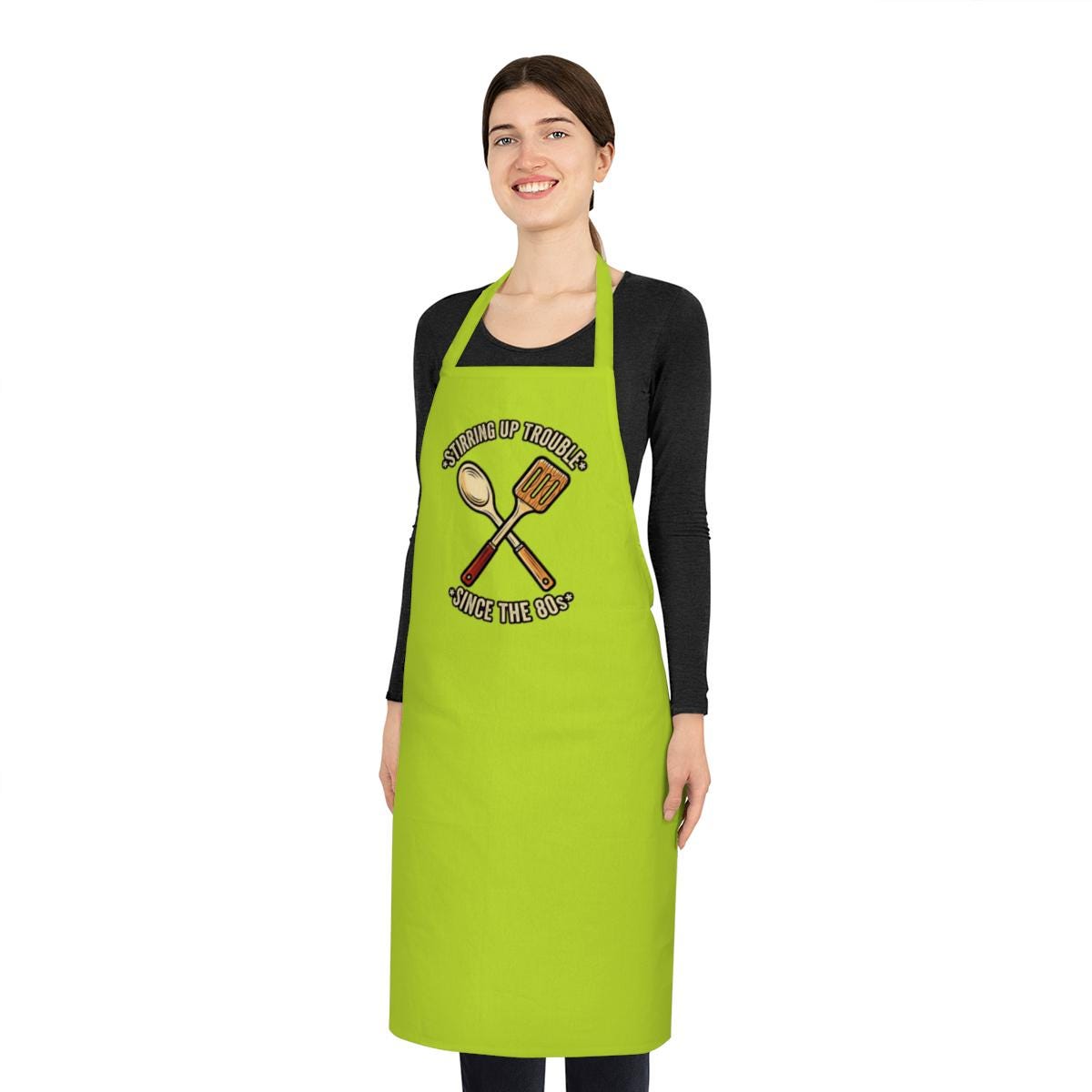 Funny Cooking Mom Apron - Sarcastic Kitchen Gift for Mothers