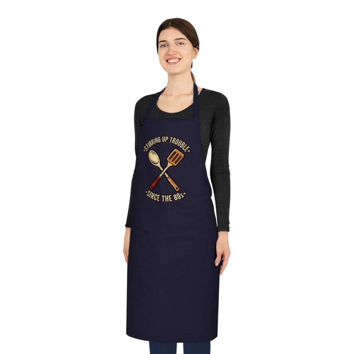 Funny Cooking Mom Apron - Sarcastic Kitchen Gift for Mothers
