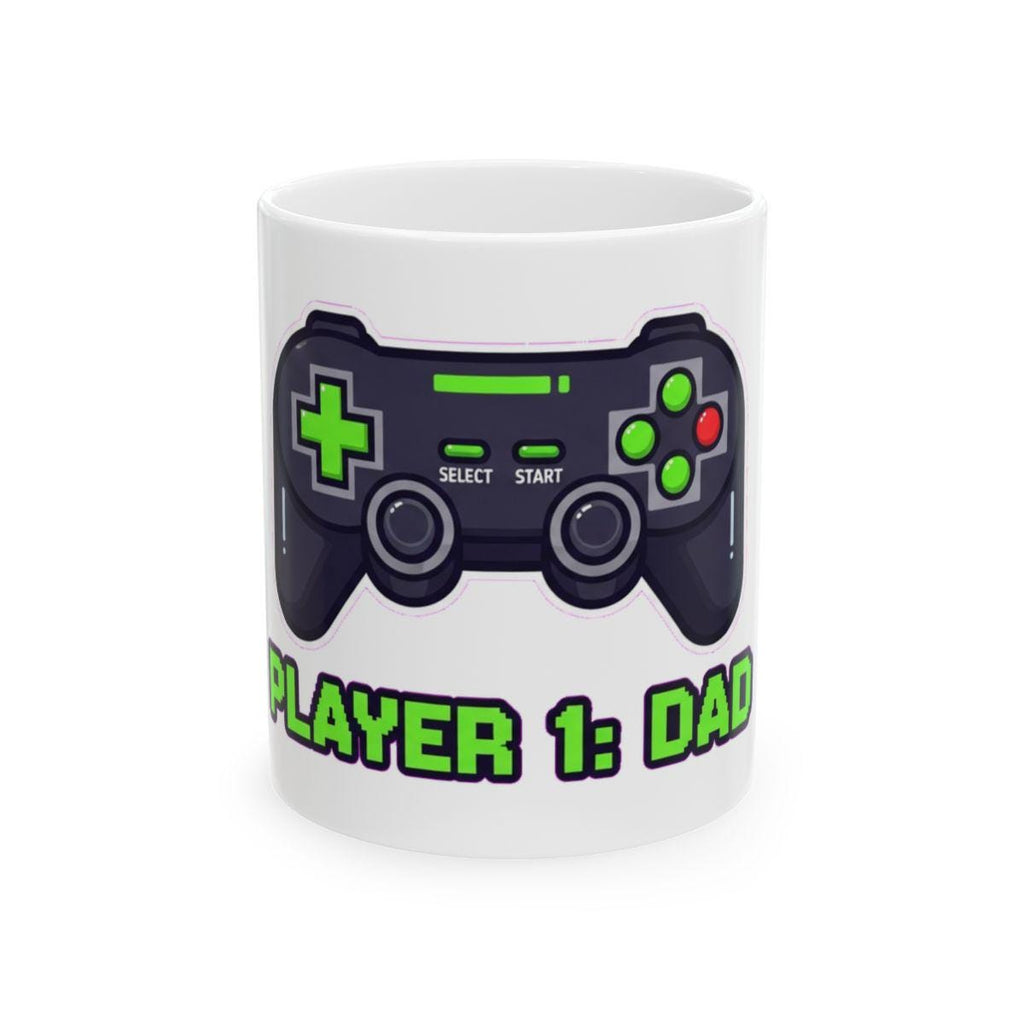 Gamer Dad Mug - Funny Video Game Coffee Cup, Perfect Father's Day Gift