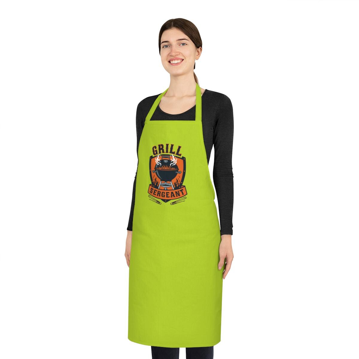 Funny BBQ Apron for Dad | Grill Master Father's Day Gift | Vintage Badge Design