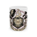 D20 Dungeon Master Coffee Mug | DnD Tabletop RPG Gift for Campaign Sessions