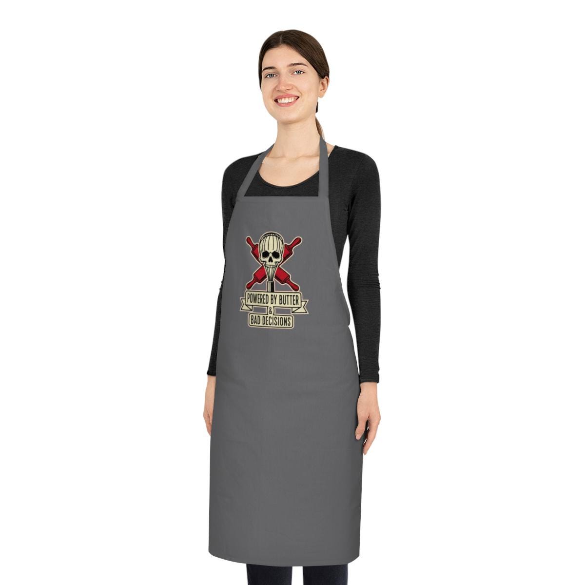 Funny Baking Apron | Dark Humor Baker Gift | Offensive Kitchen Apron for Women