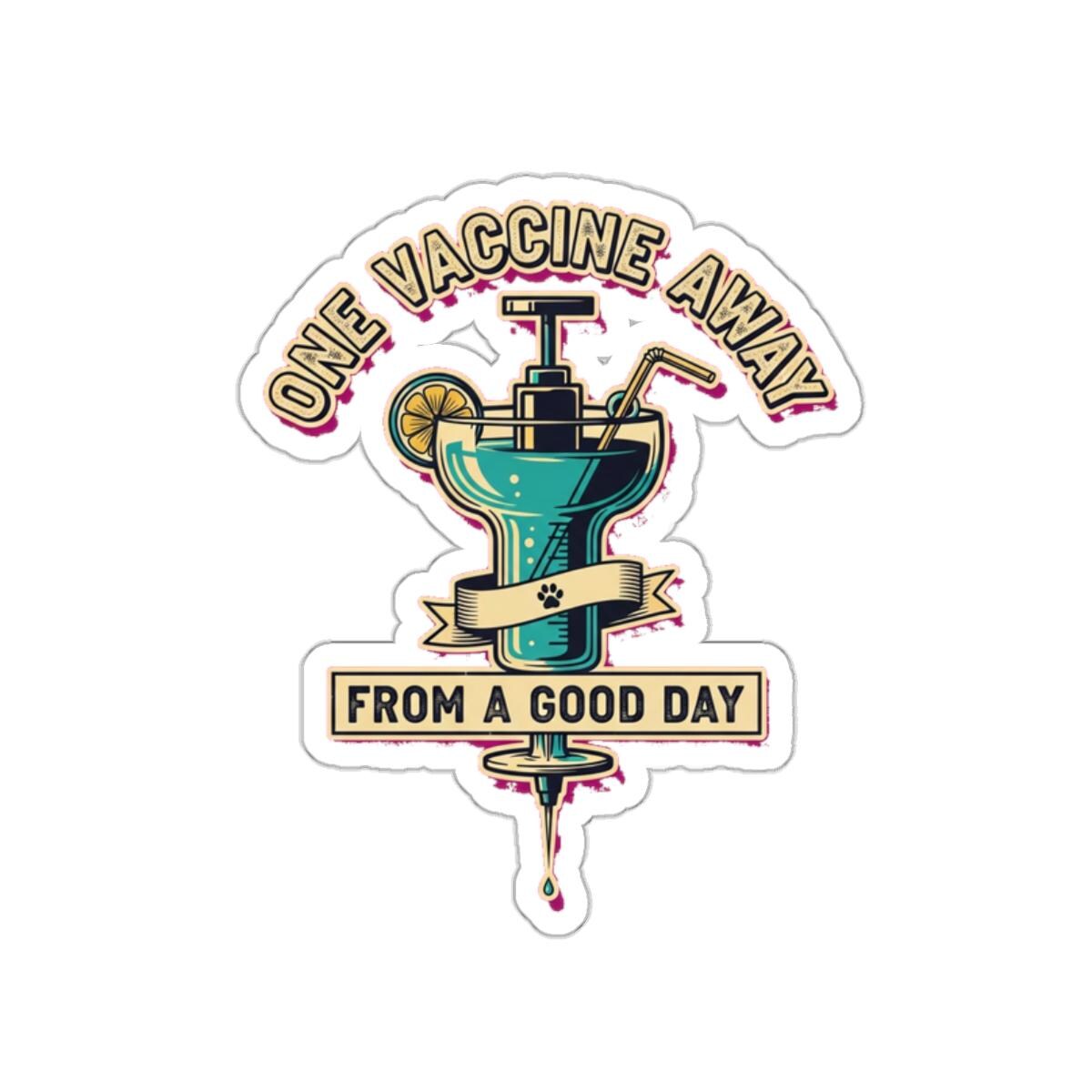 Funny Vet Tech Sticker | Dark Humor Veterinary Nurse Gift | Die-Cut Decal