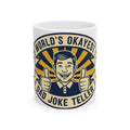 Funny Dad Mug - Retro Dad Jokes Coffee Mug, Father's Day Gift