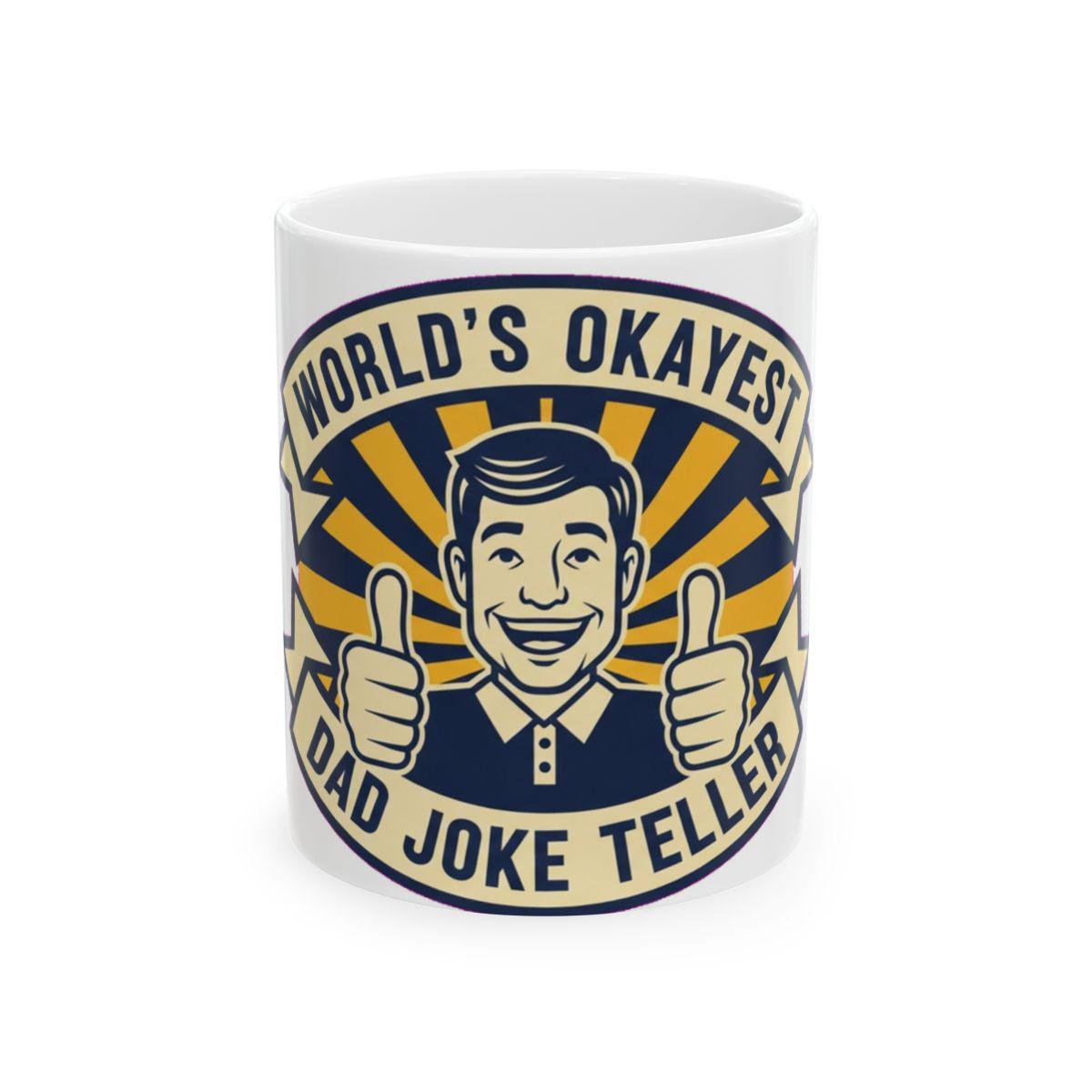 Funny Dad Mug - Retro Dad Jokes Coffee Mug, Father's Day Gift