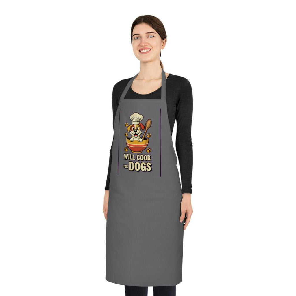 Funny Dog Mom Apron | Retro 1950s Kitchen Apron for Dog Lovers