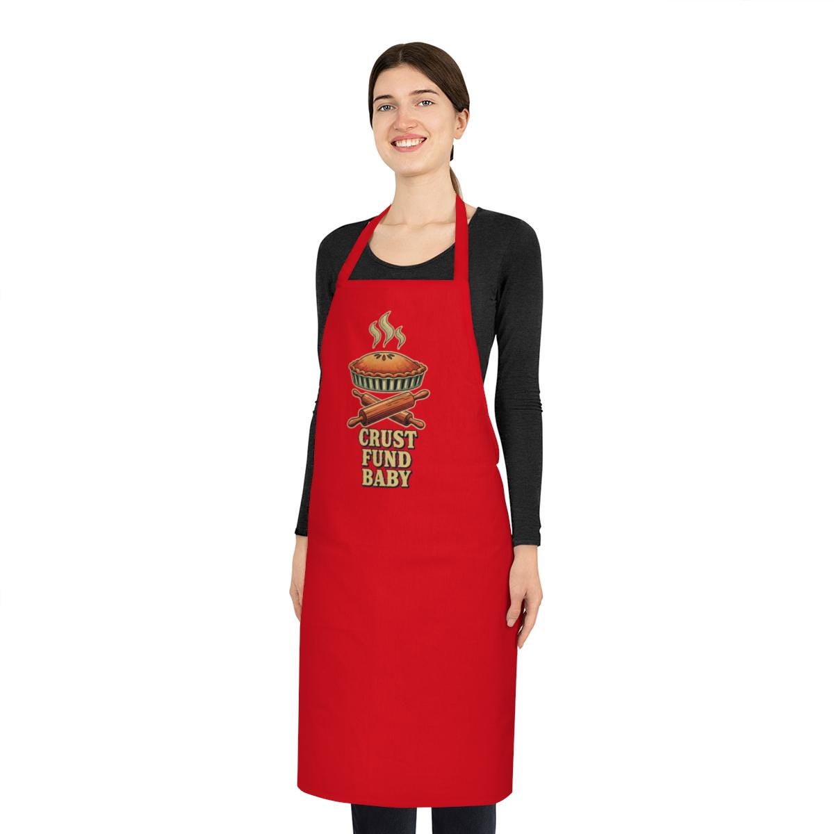 Funny Pie Baker Apron | Retro Humor Kitchen Apron | Gift for Home Bakers