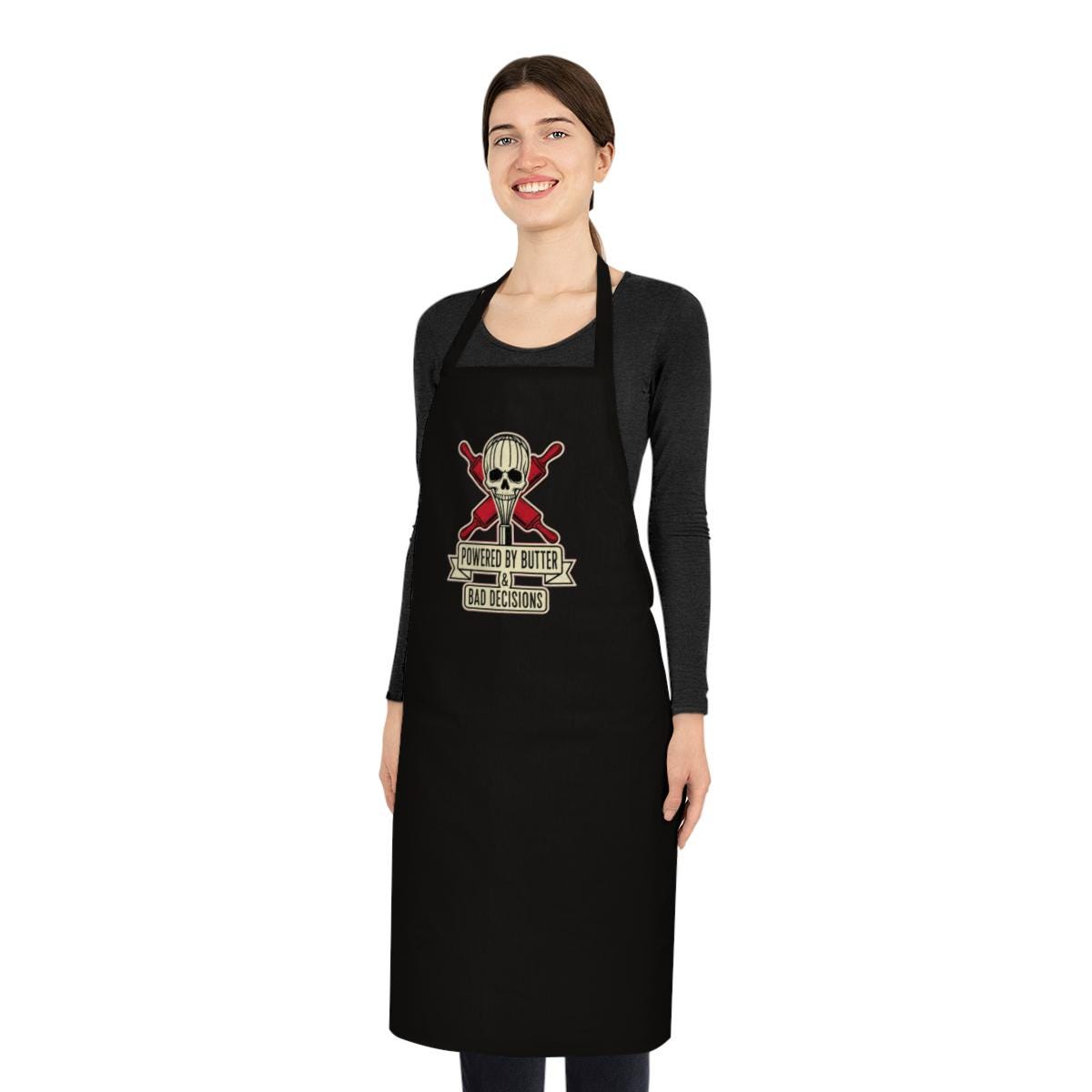 Funny Baking Apron | Dark Humor Baker Gift | Offensive Kitchen Apron for Women